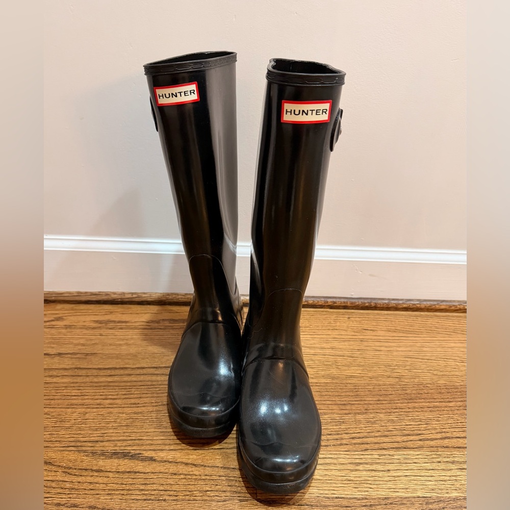 Hunter Classic Black Tall Boots